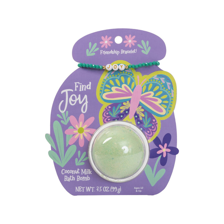 Cait + Co - Friendship Bracelet Bath Bomb - Find Joy | Forever Young Collection