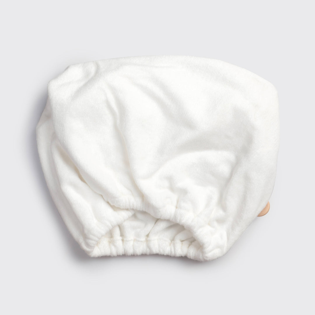 KITSCH - Quick Dry Hair Towel - Eco White