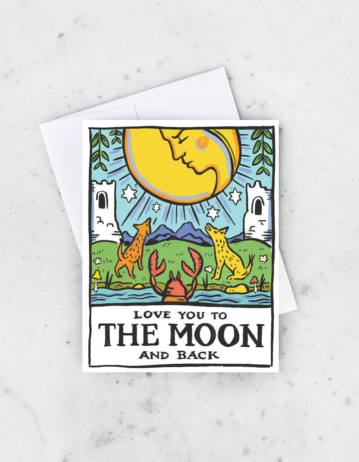 Idlewild Co. - Tarot Moon Greeting Card