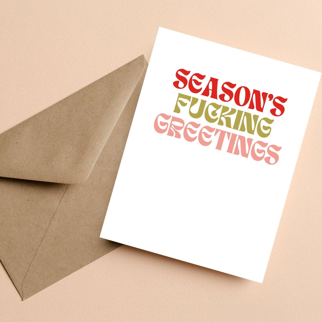 As Told By Ellie - Season's Fucking Greetings Card