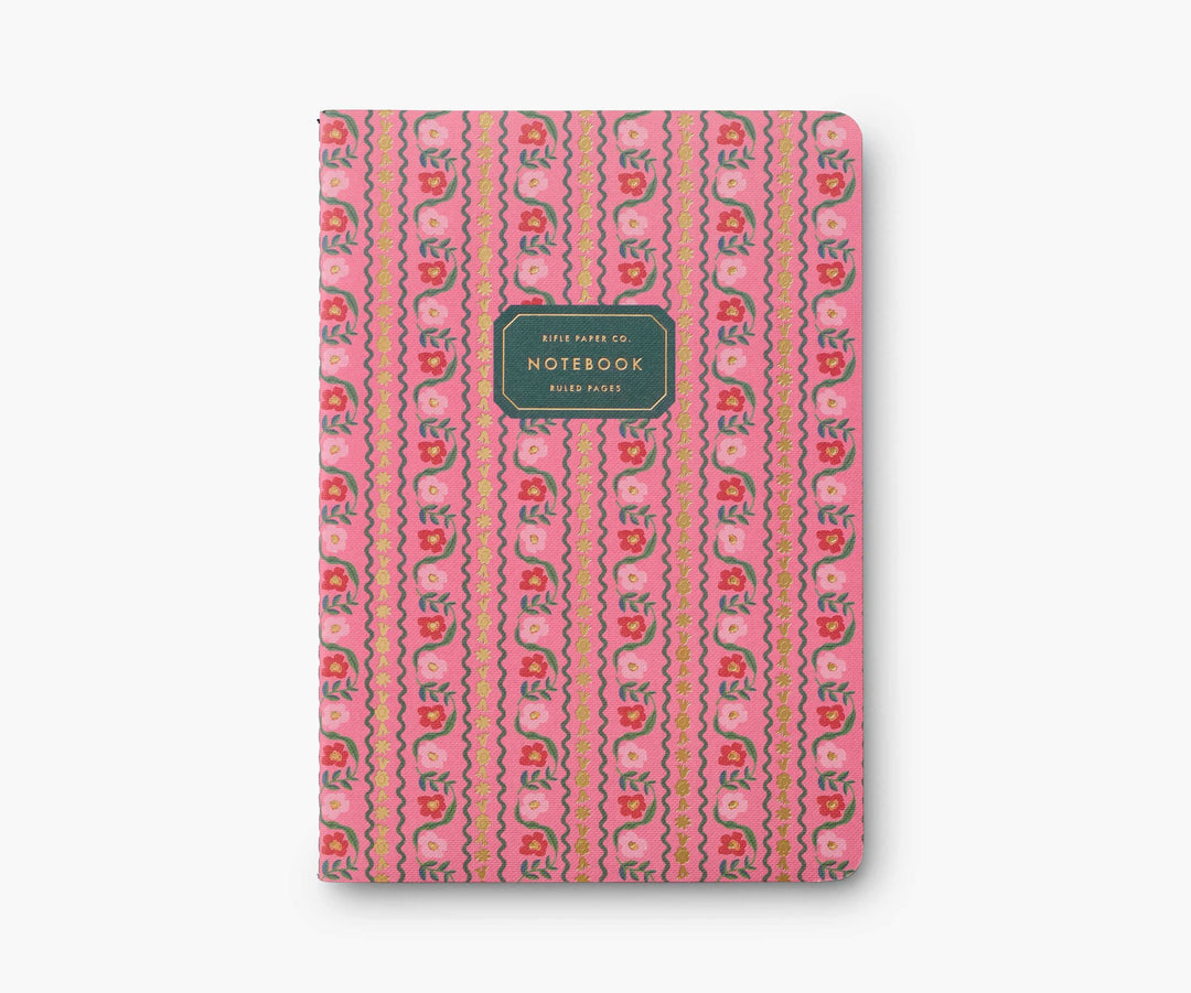 Rifle Paper Co. - Assorted Set of 3 Dahlia Notebooks