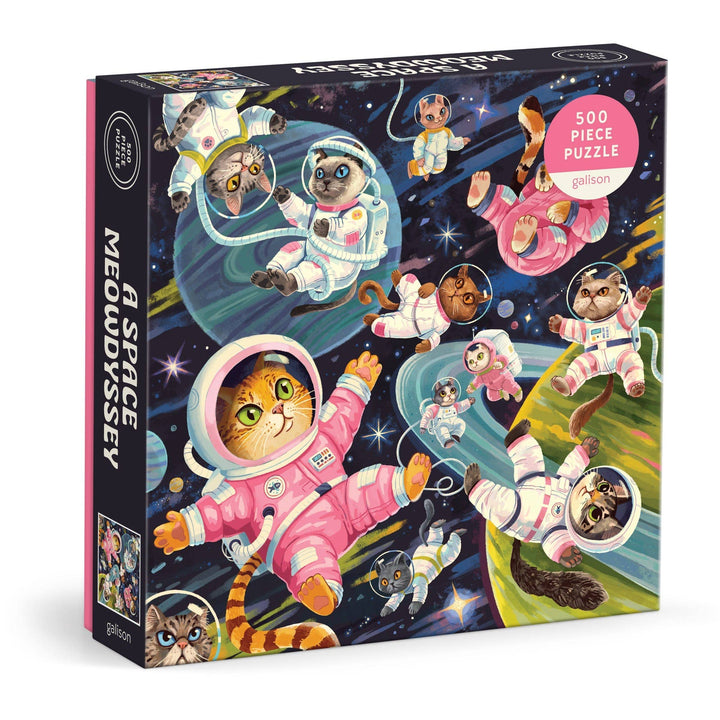 Chronicle Books - A Space Meowdyssey 500 Piece Puzzle
