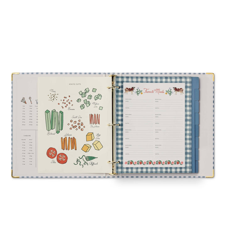 Rifle Paper Co. - Home Sweet Home Recipe Binder