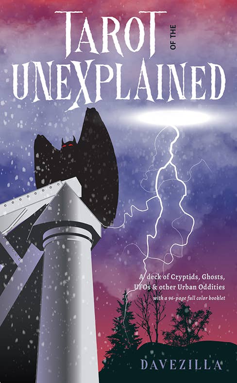 Tarot of the Unexplained: 78 Cards & 96 pgs.Cryptids, Ghosts