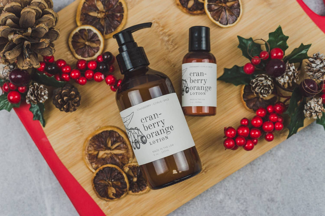 Broken Top Brands - Cranberry Orange - 8 oz Lotion - Holiday