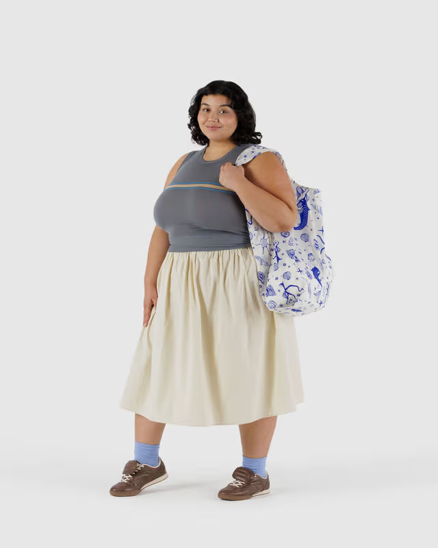 BAGGU- Big Reusable Shopping Bag Mermaid