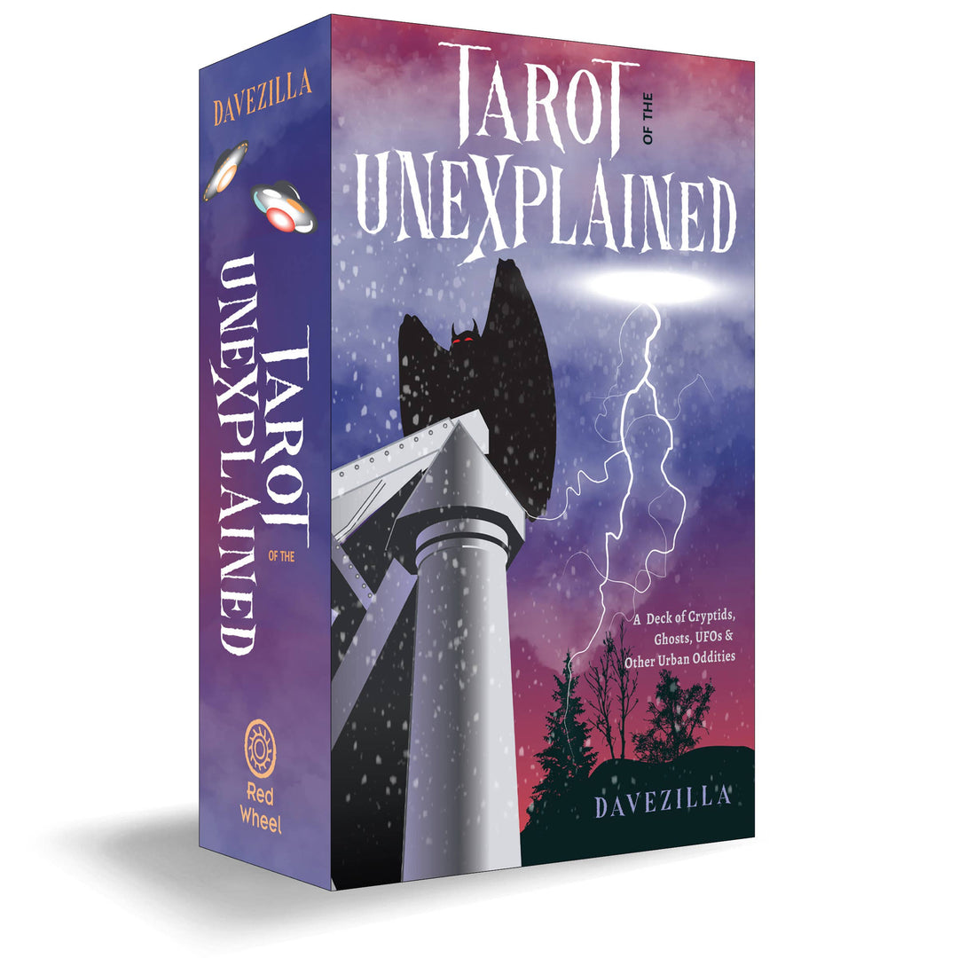 Tarot of the Unexplained: 78 Cards & 96 pgs.Cryptids, Ghosts