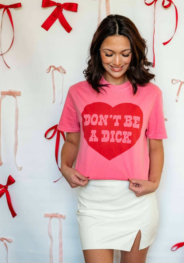 Don't Be a Dick Valentine's Shirt, Valentines Tee