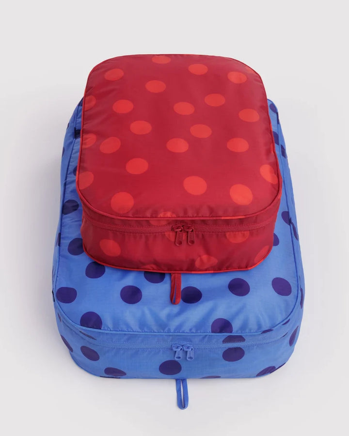 BAGGU - Large Packing Cube Set - Polka Dot Mix