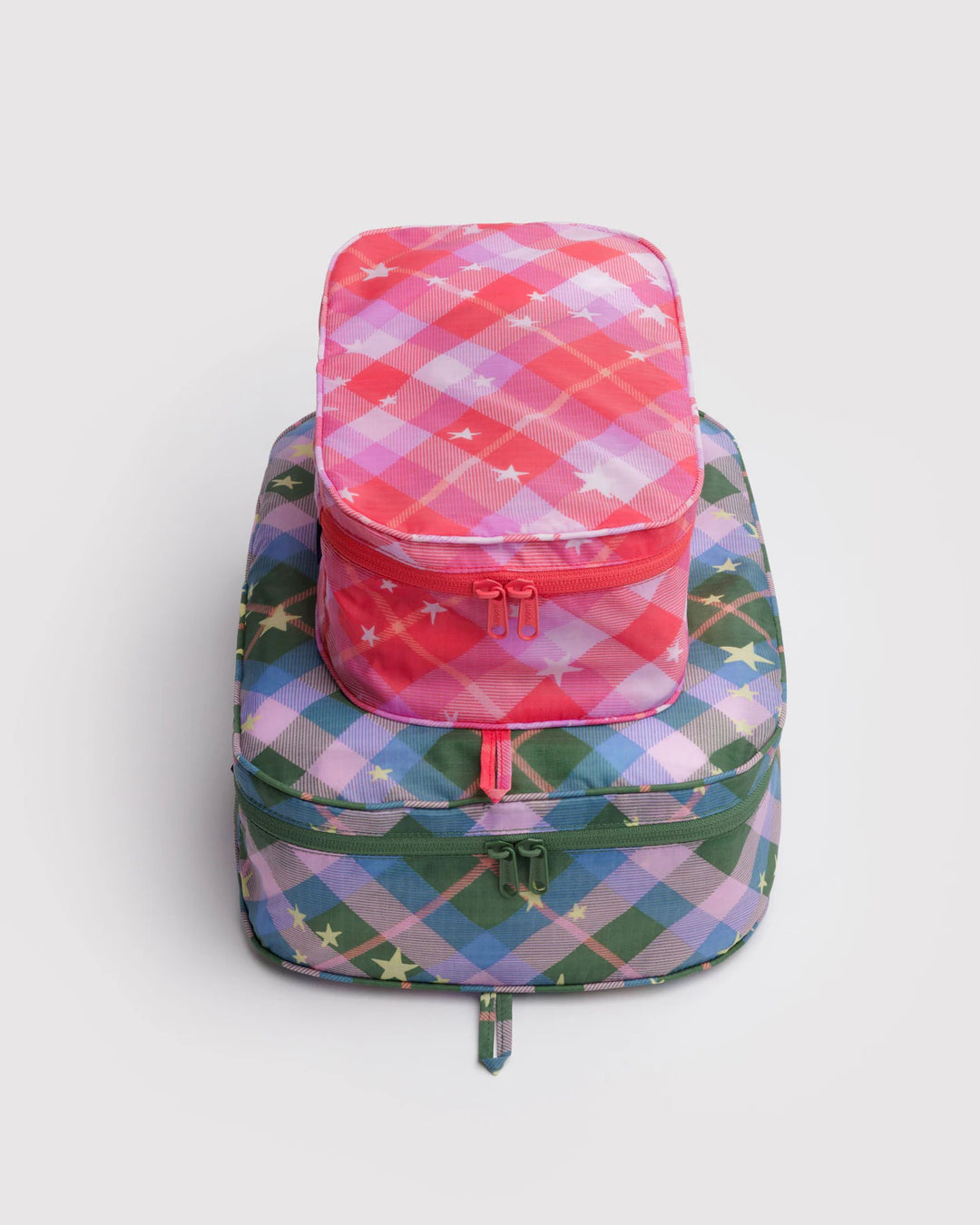 BAGGU- Packing Cube Set Star Plaid