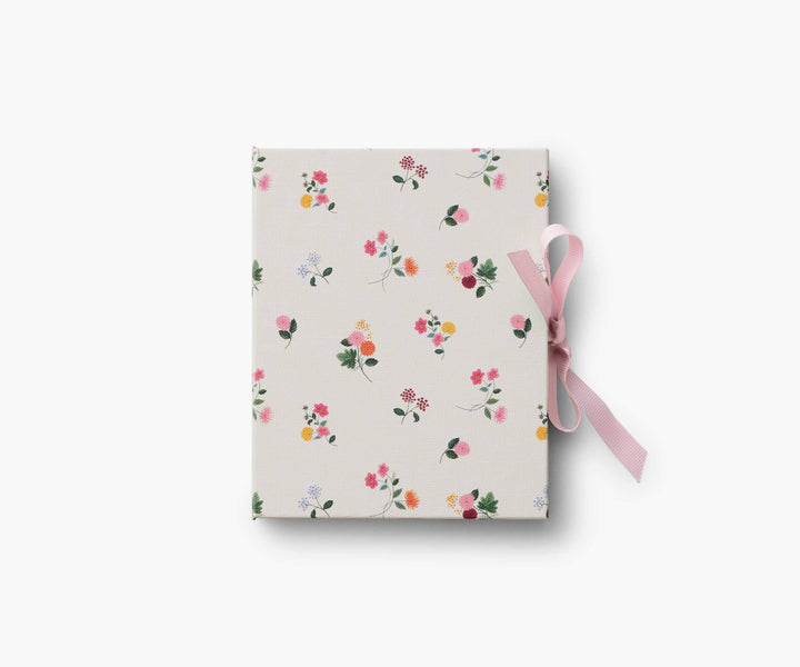 Rifle Paper Co. - Ditsy Dahlia Folio Paper Wrapped Picture Frame