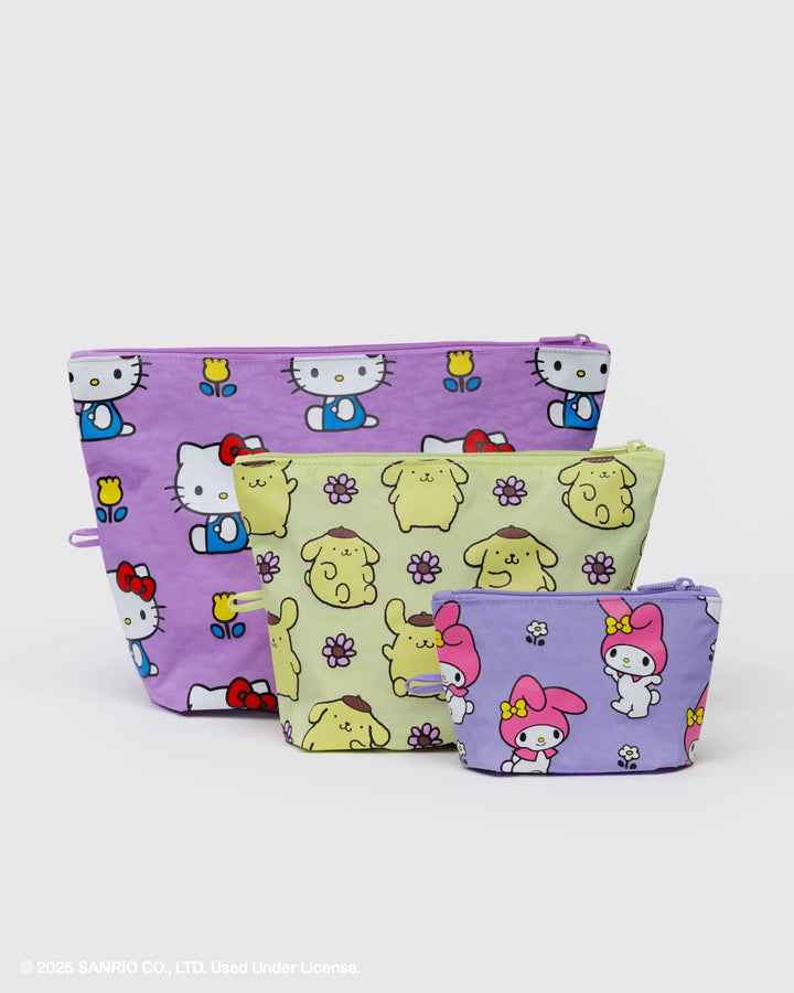 BAGGU- Go Pouch Set- Hello Kitty and Friends