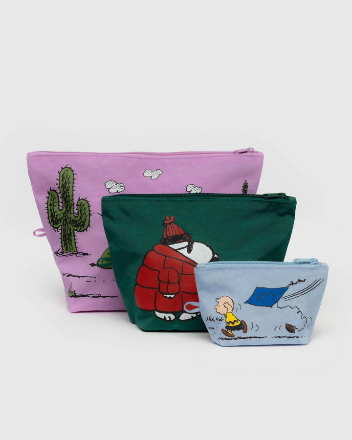 BAGGU- Go Pouch Set- Peanuts