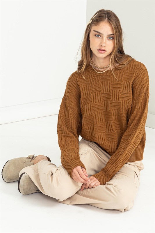 HYFVE Women's Sweater - Brown