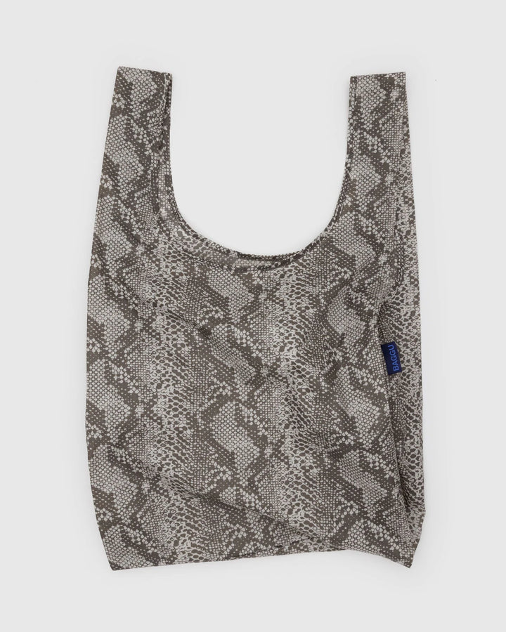 BAGGU- Standard Reusable Shopping Bag Snakeskin