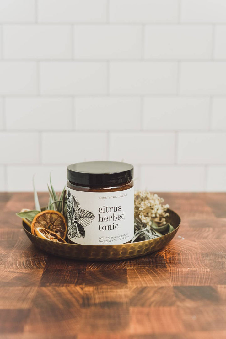 Broken Top Brands - Citrus Herbed Tonic Natural Soy Candle 9 oz