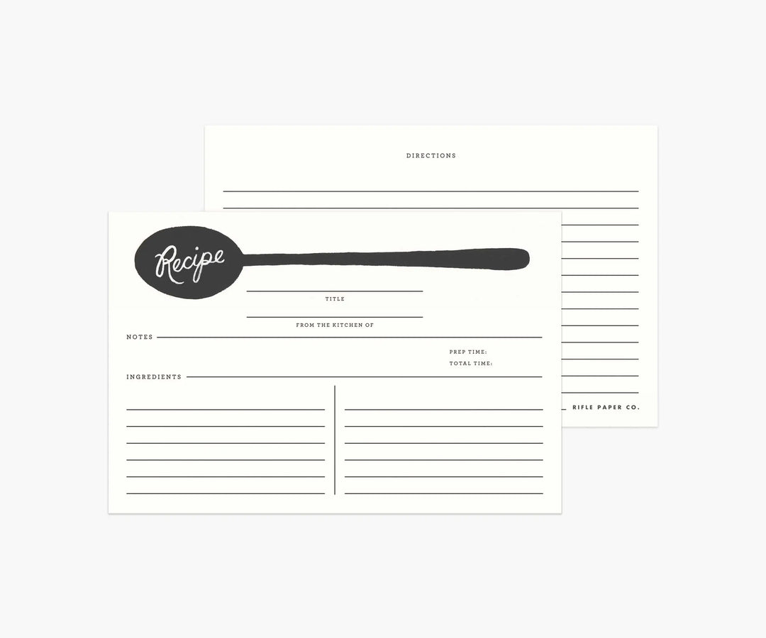 Rifle Paper Co. - Citrus Floral Tin Recipe Box