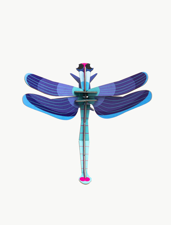 Studio Roof (no tariffs) - 3D Wall Art - Insect - Sapphire Dragonfly