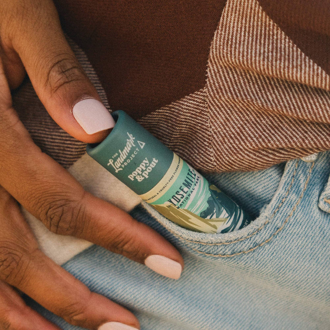Poppy & Pout - The Landmark Project, Lip Balm, Yosemite Wild Berry Waterfall