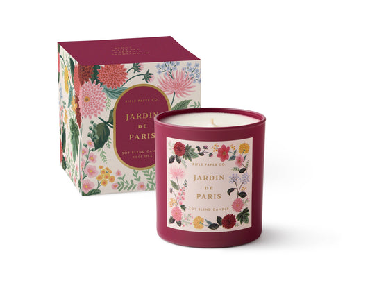 Rifle Paper Co. - Dahlia Jardin de Paris 9 oz Glass Candle