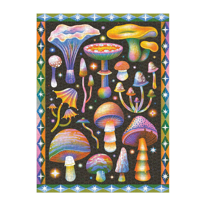 Chronicle Books - Cosmic Mushrooms 1000 Piece Puzzle