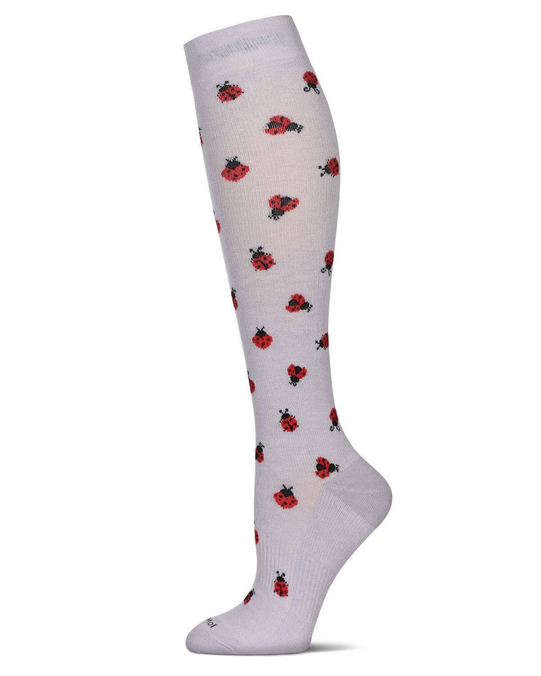 Infinity Classics International Inc. - Ladybugs Bamboo Compression Socks: Lavender / 9-11