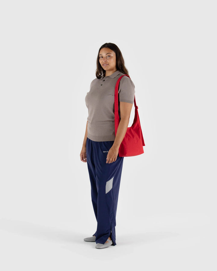 BAGGU- NSmall Nylon Sling Purse- Candy Apple