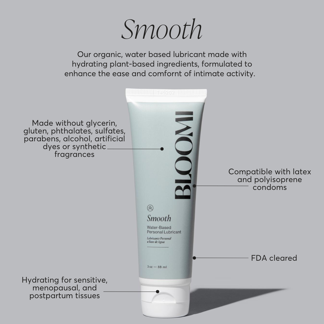 Bloomi - Smooth Water-Based Personal Lubricant – Organic