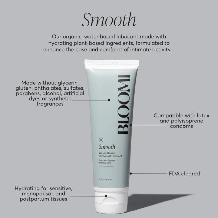 Bloomi - Smooth Water-Based Personal Lubricant – Organic