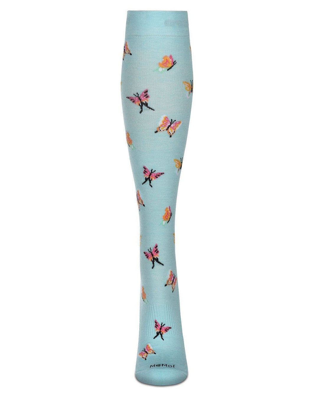 Infinity Classics International Inc. - Butterfly Bamboo Compression Socks: Blue Frost / 9-11