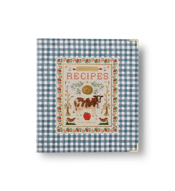 Rifle Paper Co. - Home Sweet Home Recipe Binder