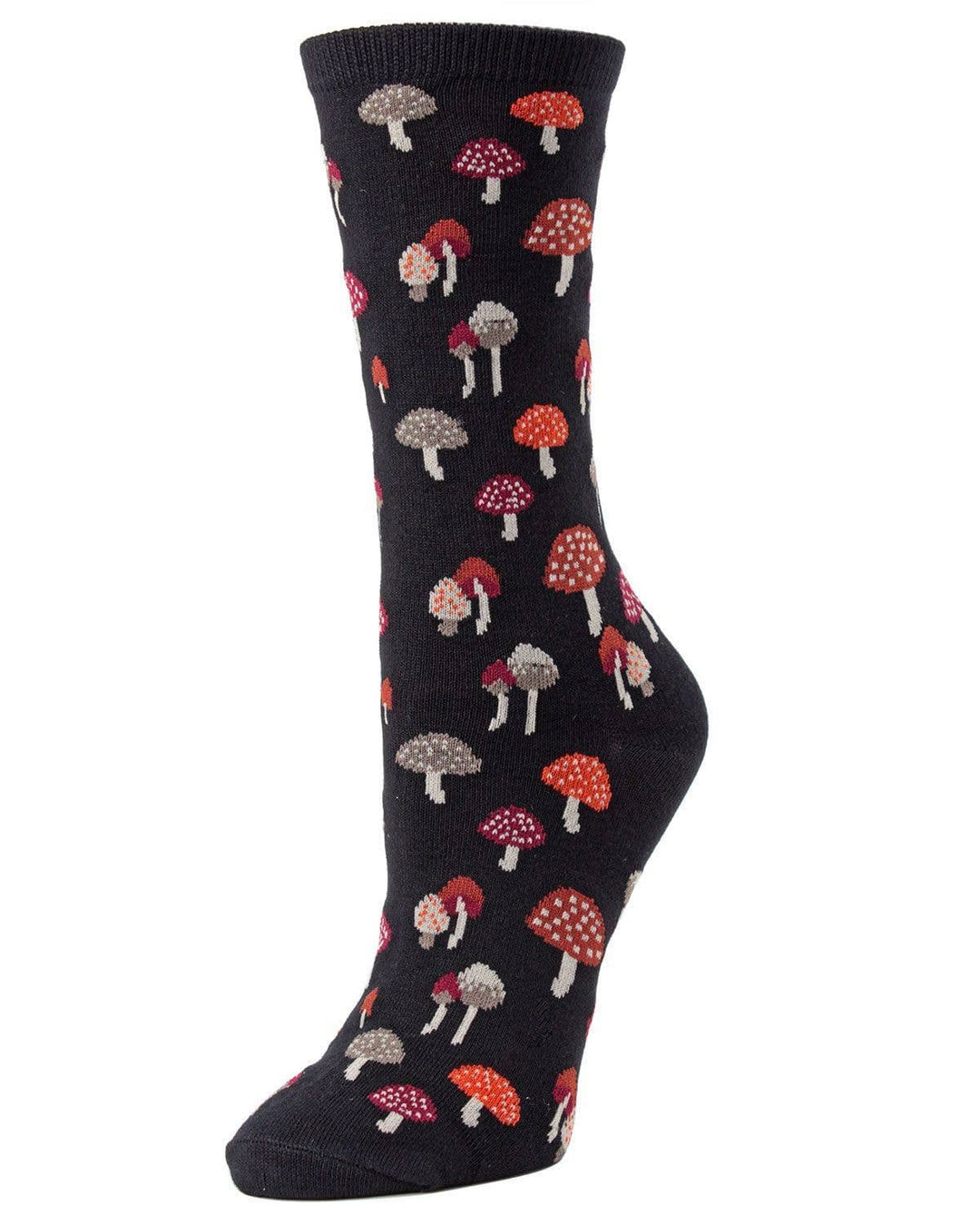 Infinity Classics International Inc. - Mushroom Field Bamboo Blend Crew Sock: Hemp Heather / 9-11