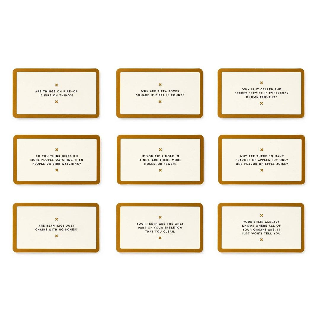 Chronicle Books - Brass Monkey Stoner Thoughts Conversation Starters