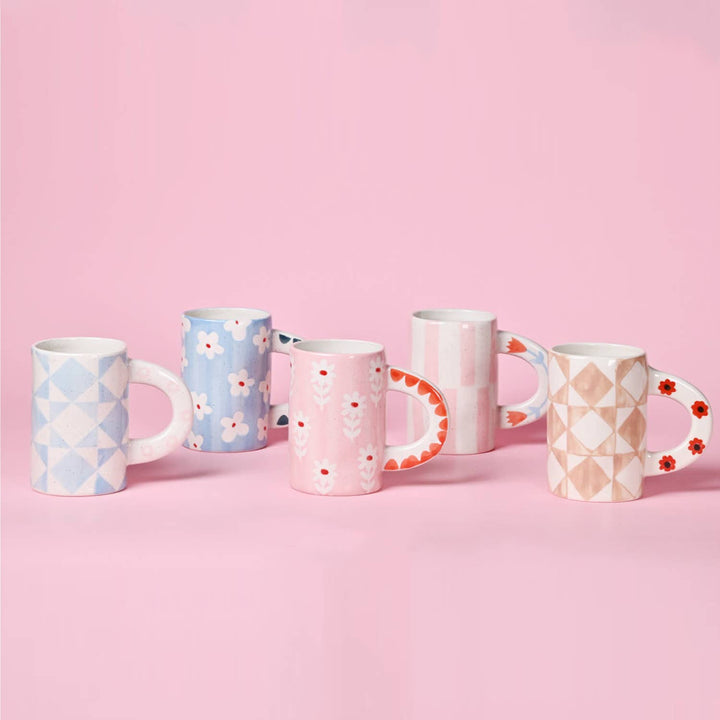 ChagoArt - Ceramic Coffee Mug-Handmade Coffee Cups-Tea Drinking Cups