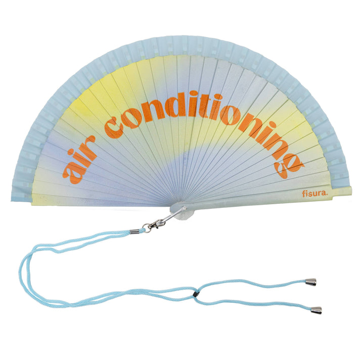 Fisura - Painted hand fan "air conditioning"