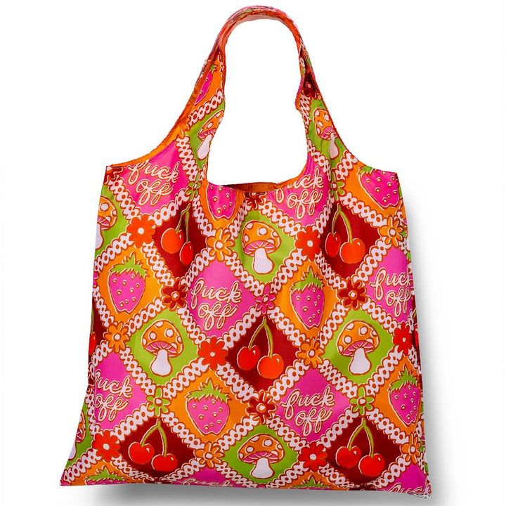 Yellow Owl Workshop - F*ck Off Retro Art Sack® - Eco-Friendly Reusable Tote Bag