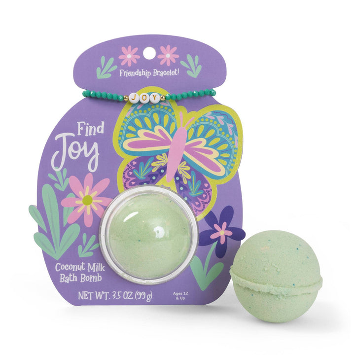 Cait + Co - Friendship Bracelet Bath Bomb - Find Joy | Forever Young Collection