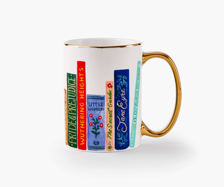 Rifle Paper Co. - Book Club Porcelain Mug