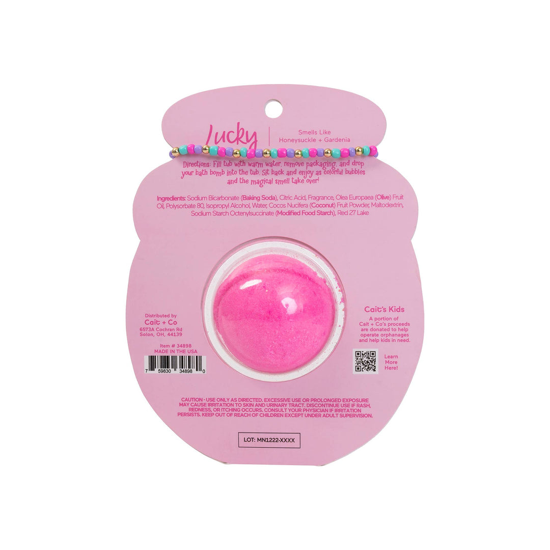 Cait + Co - Friendship Bracelet Bath Bomb - Lucky | Forever Young Collection