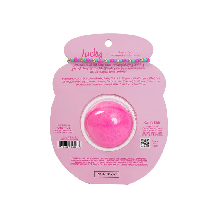 Cait + Co - Friendship Bracelet Bath Bomb - Lucky | Forever Young Collection