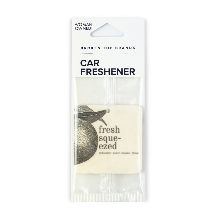 Broken Top Brands - Fresh Squeezed Car Freshener