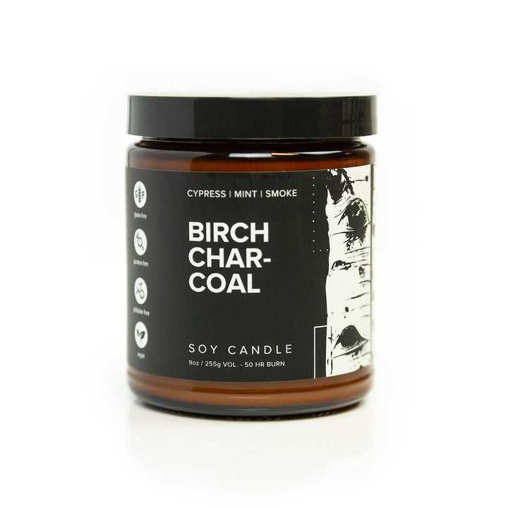 photo jar birch manly candle
