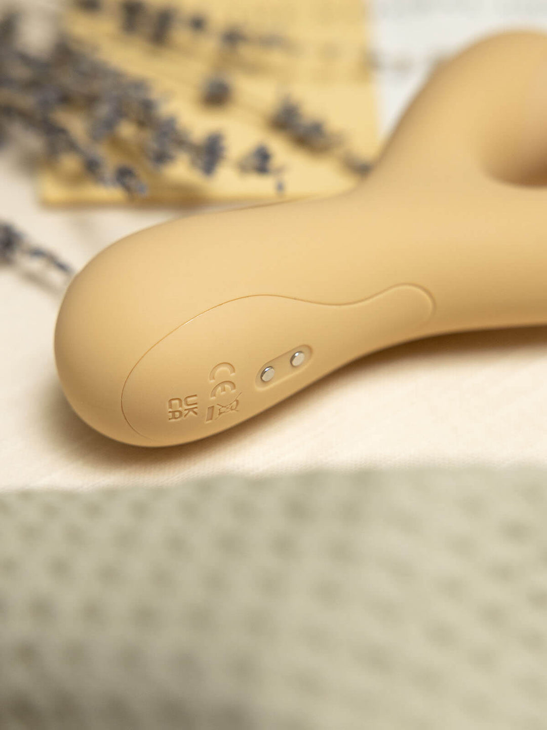 Natural Love Company- The Camphor rabbit vibrating dildo
