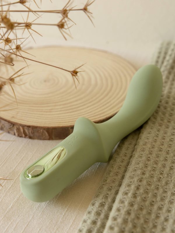 The Natural Love Company - Damson - Compact G-Spot Vibrator Dildo