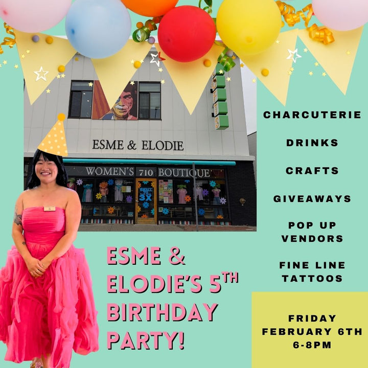 🎉 Esme & Elodie’s 5th Birthday Party! February 6th 6-8PM
