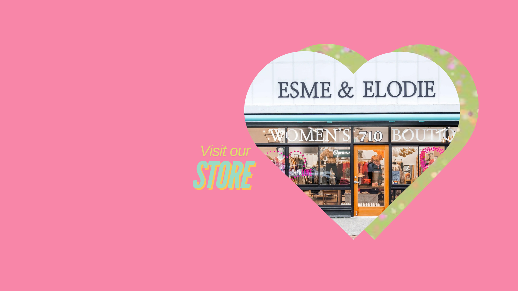 graphic front of esme and elodie womens boutique renton wa