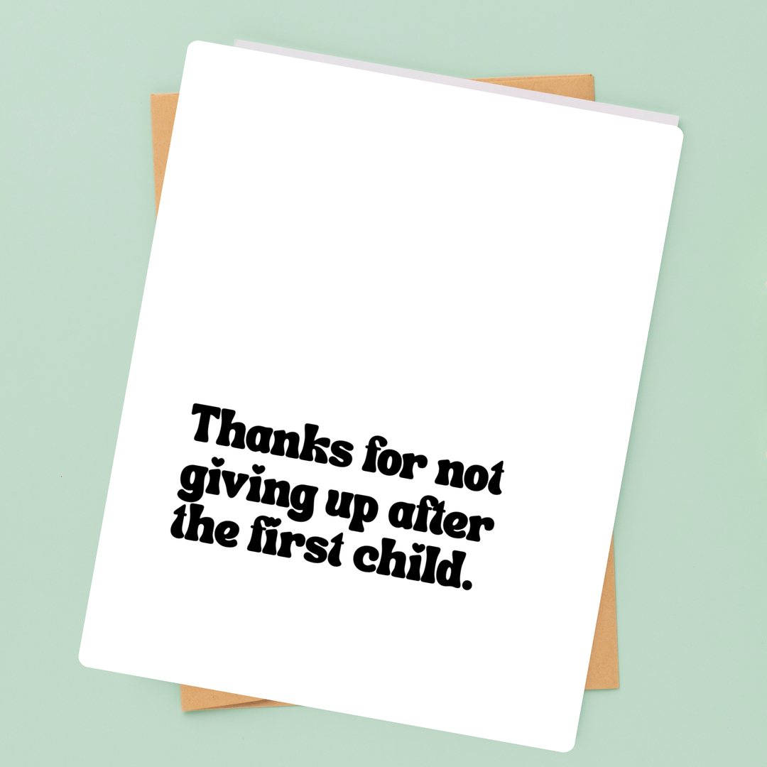 Hells Bells Co.- Not giving up first child