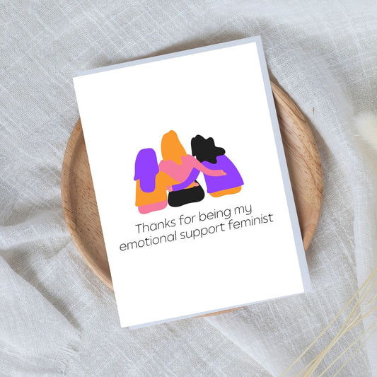 Hells Bells Co. - Thanks For Being My Emotional Support Feminist