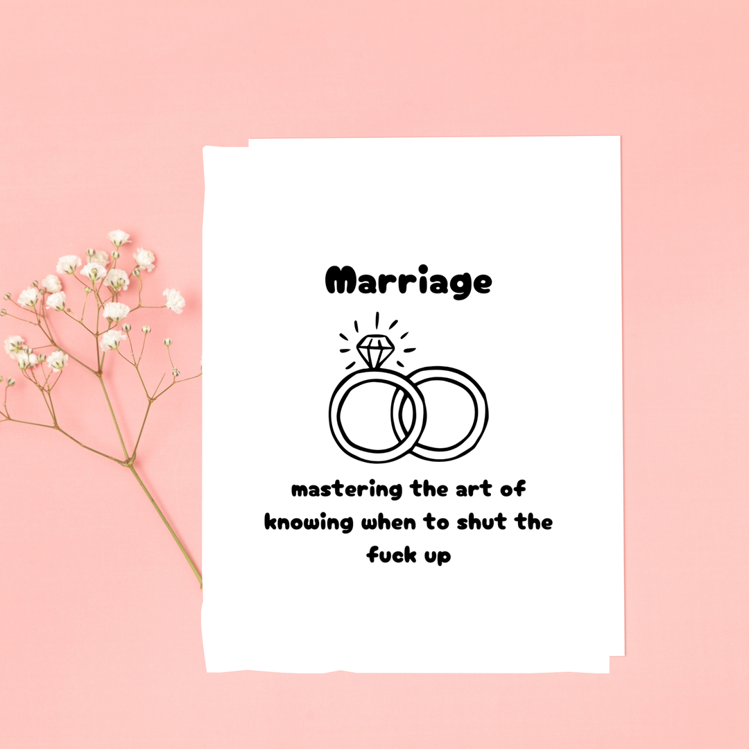 Hells Bells Co. -Marriage and shutting the fuck up