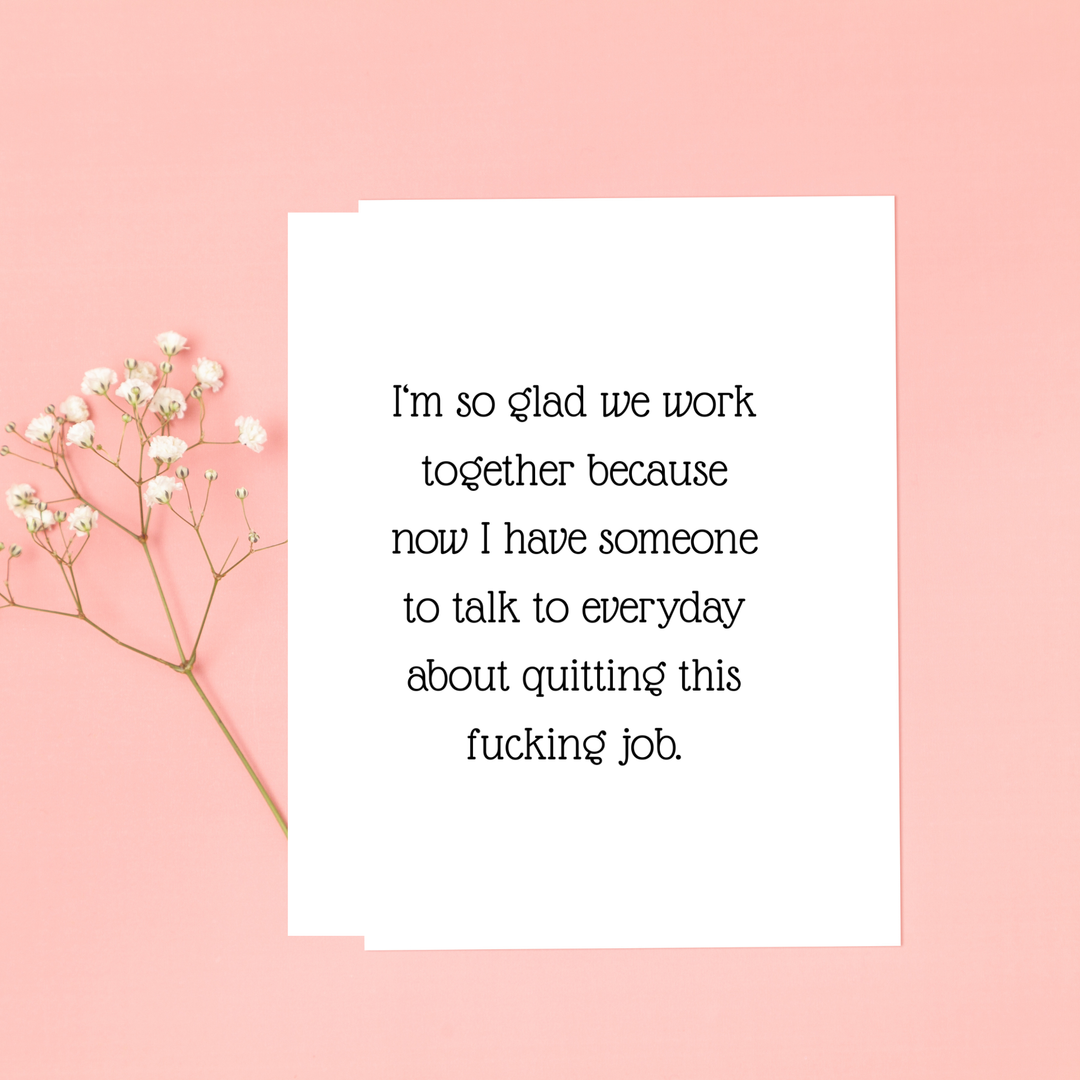 Hells Bells Co.-Talk everyday about quitting this fucking job